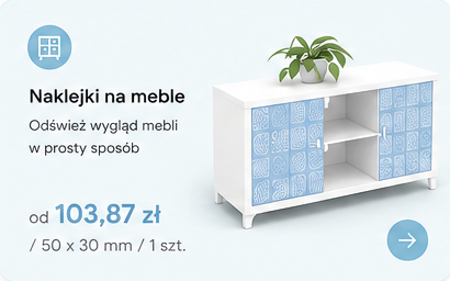 Naklejki na meble