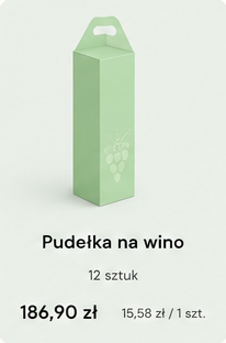 Pudełka na wino