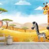 Fototapeta Safari – Złoty Zachód Słońca