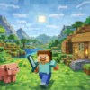Fototapeta Minecraft - Pixelowa Przygoda dla Dzieci