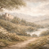 Fototapeta Toscany Slow Living - Wloski Pejzaz