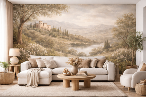 Fototapeta Toscany Slow Living - Wloski Pejzaz