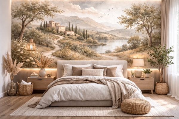 Fototapeta Toscany Slow Living - Wloski Pejzaz