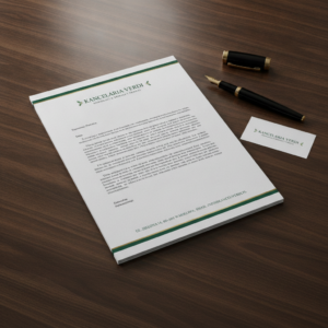Papier firmowy A4 z logo – 100 szt.
