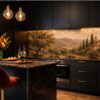 Panel szklany do kuchni Olive Grove – Gaj Oliwny