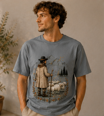 Pasterz ze Stadem Owiec – wersja 3