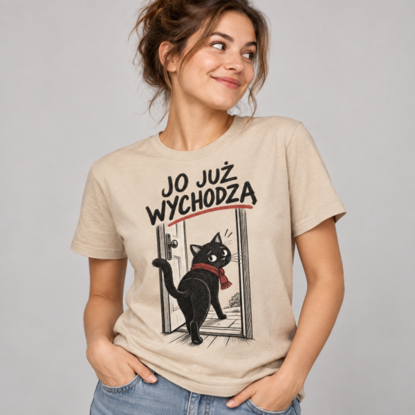 Koszulka śląska z nadrukiem Jo już wychodza