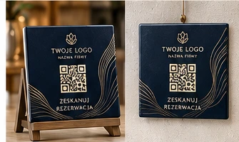 Wzór Firmowe QR Midnight Navy