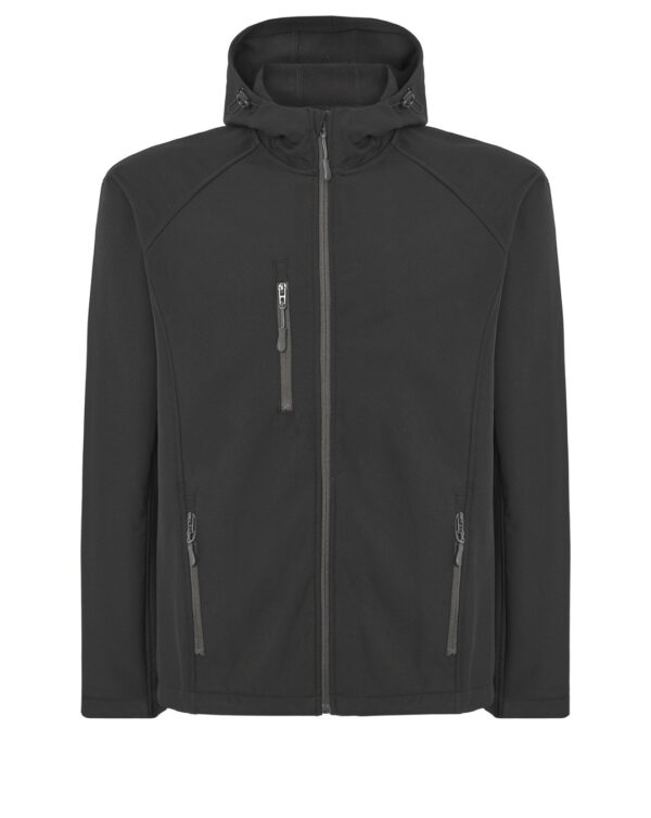 Softshell z kapturem JHK Soft Hood z nadrukiem