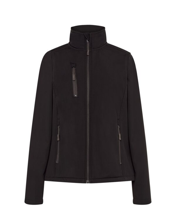 Softshell damski JHK Soft JackL z nadrukiem