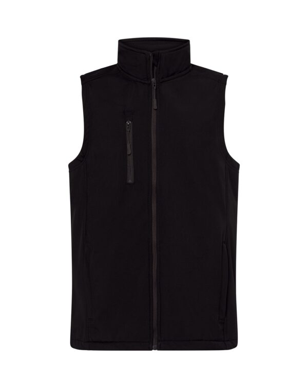 soft-vest-bk-l_01.jpg Kamizelka softshell JHK Soft Vest z nadrukiem