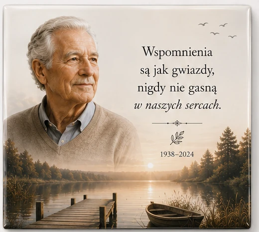 Wzór Spokojne Jezioro