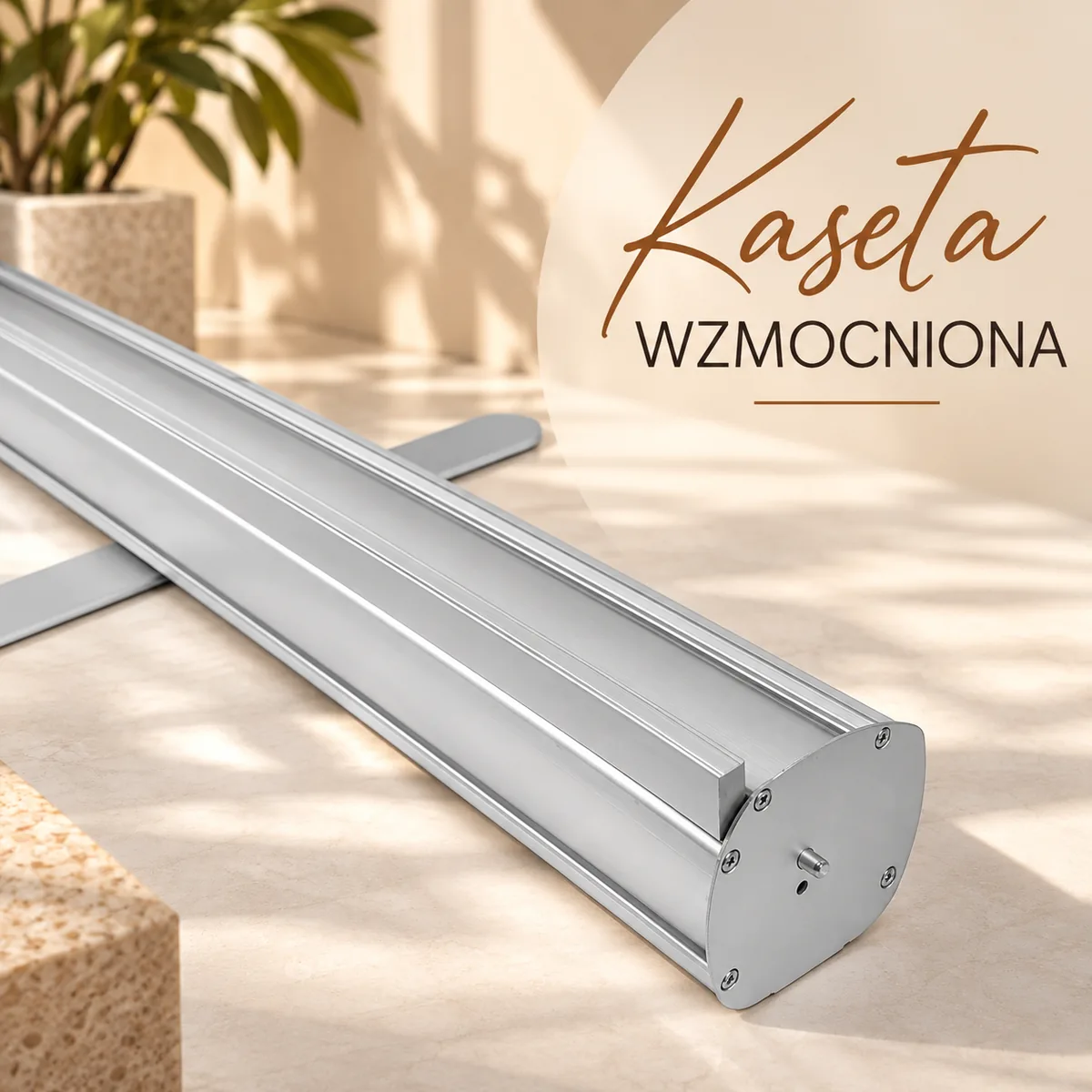 Kaseta roll-up Strong – wzmocniona Wzmocniona kaseta roll-up Strong